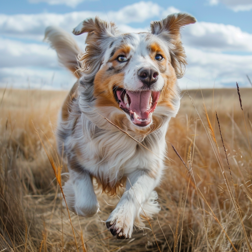 Yorkshire Paws Happy Dog
